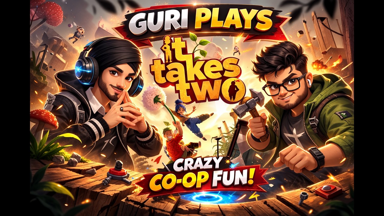 It Takes Two LIVE | Can We Finish This Game Together? 😅