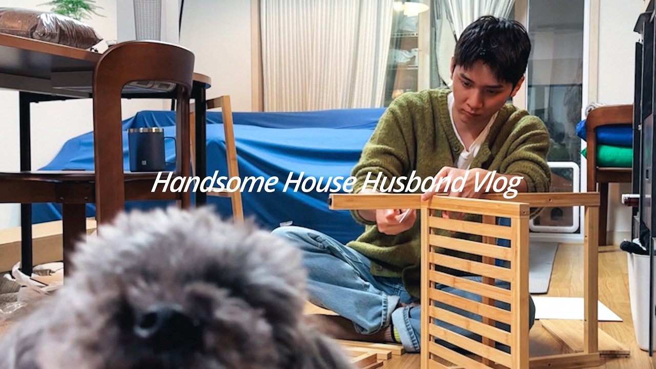 집에 새식구 들이고 오디션도 보고 신사 나들이 하는 일상 라자냐, 밤고구마 굽기 🌱🍠| 존잘주부 vlog