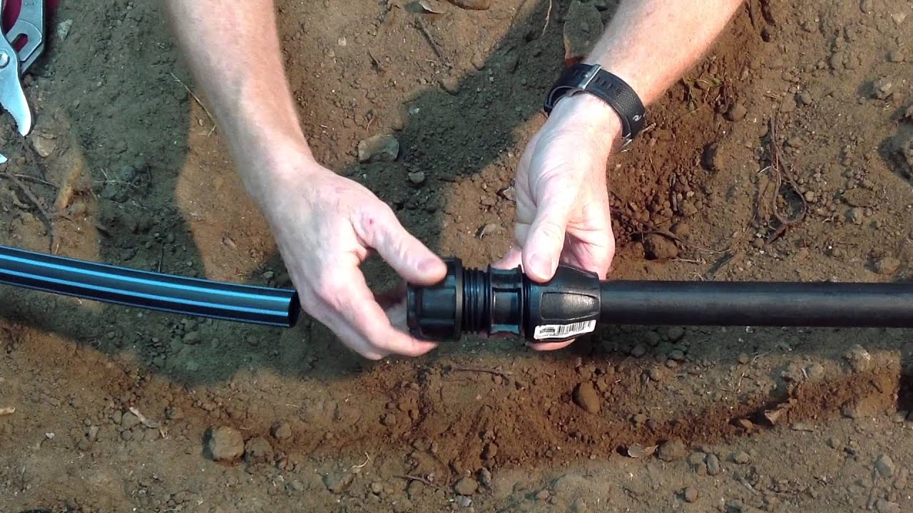 How to transition from rural to metric poly pipe using Philmac compression fittings