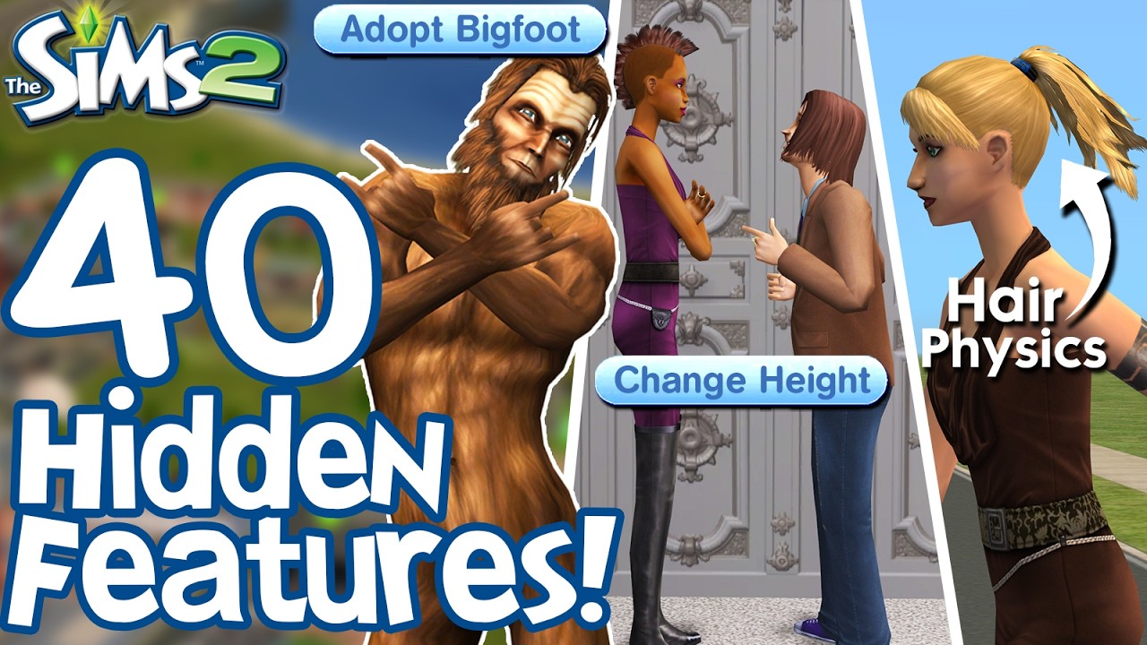 The Sims 2: 40 ПОТРЯСАЮЩИХ ФУНКЦИЙ, О КОТОРЫХ ВЫ, ВОЗМОЖНО, НЕ ЗНАЕТЕ!