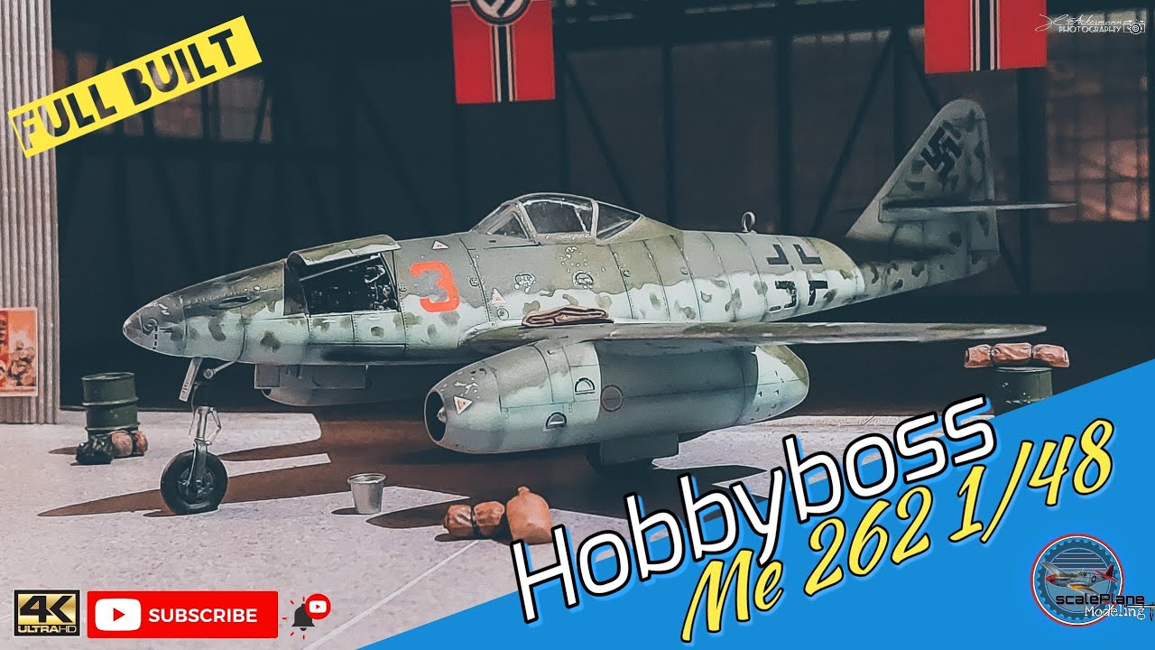Me262 Hobbyboss 1/48 Full Built 