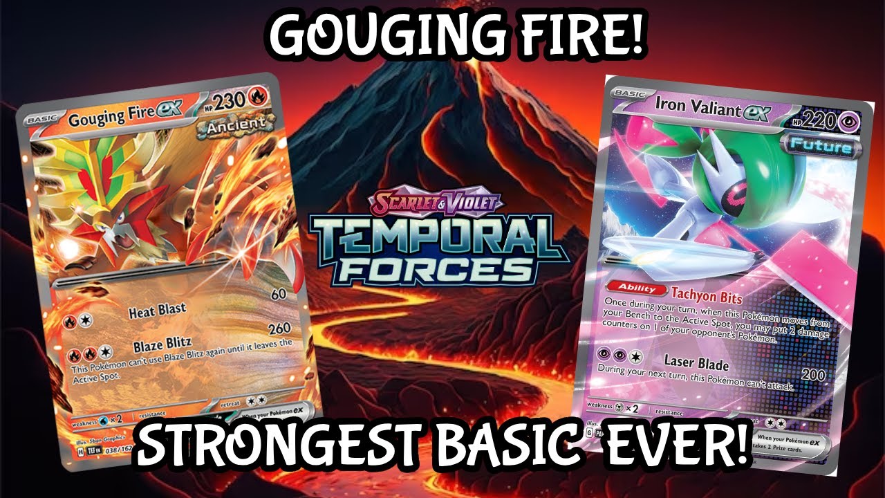 GOUGING FIRE EX! THIS CARD IS A BEAST!