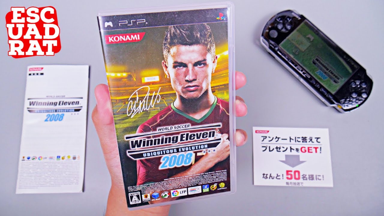 Winning Eleven 2008 PSP — распаковка и игровой процесс PES 2008 PlayStation Portable