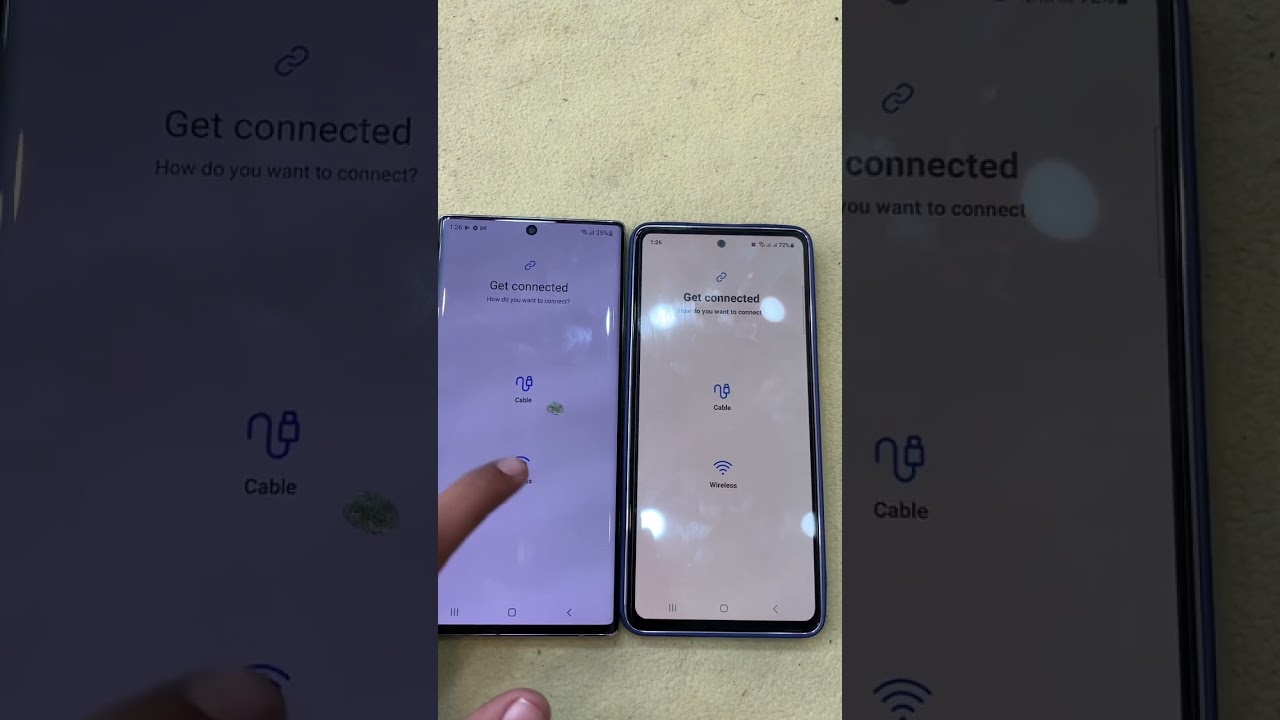 Transfer data android to android