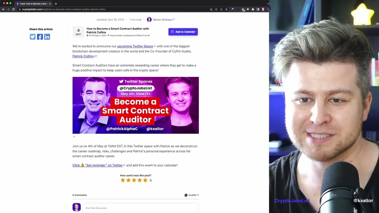 Everything we've done last week at Crypto Job List: UI improvements, search, blog posts and more