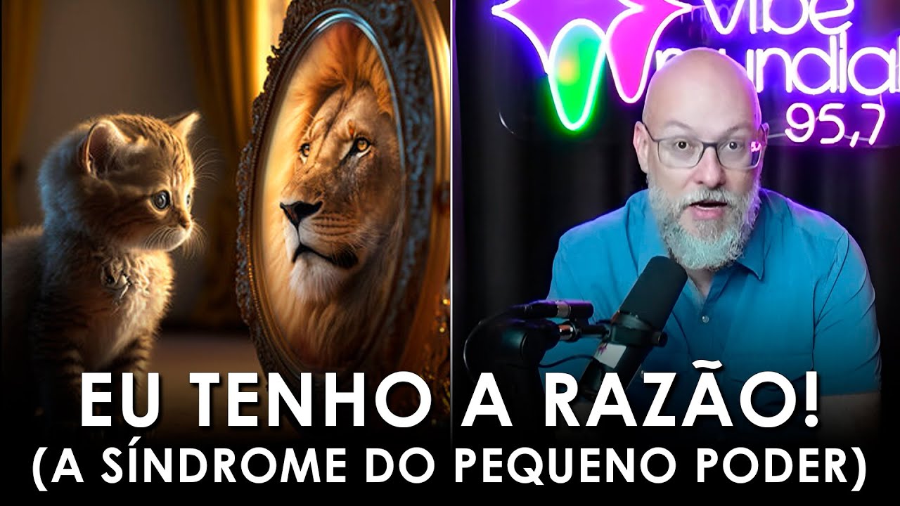 Você sempre está certo? Você pode ter a síndrome do pequeno poder (Filosofia para todos)