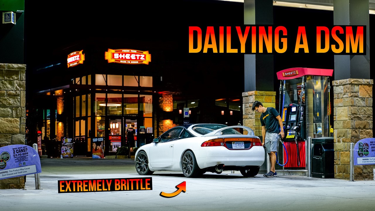 I forced myself to daily drive my 530HP DSM for a MONTH
