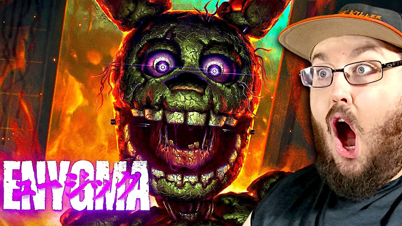 FNAF SONG Sua Agonia | Springtrap/William Afton (Five Nights at Freddy's) | Enygma #FNAF REACTION!!!