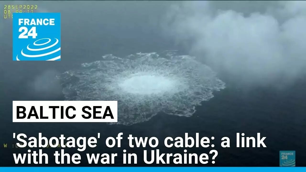 'Sabotage' suspected after two Baltic Sea cables cut &bull; FRANCE 24 English