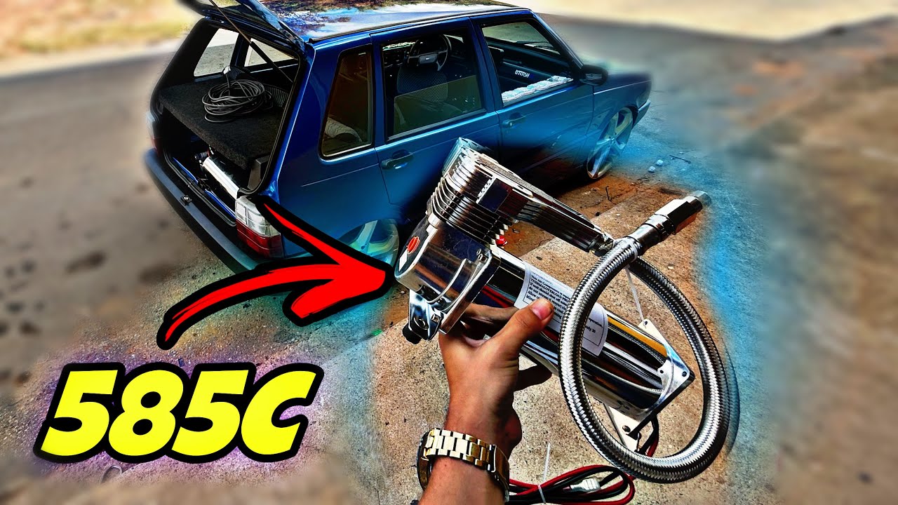 COMPREI COMPRESSOR 585c SUSPENSÃO A AR.