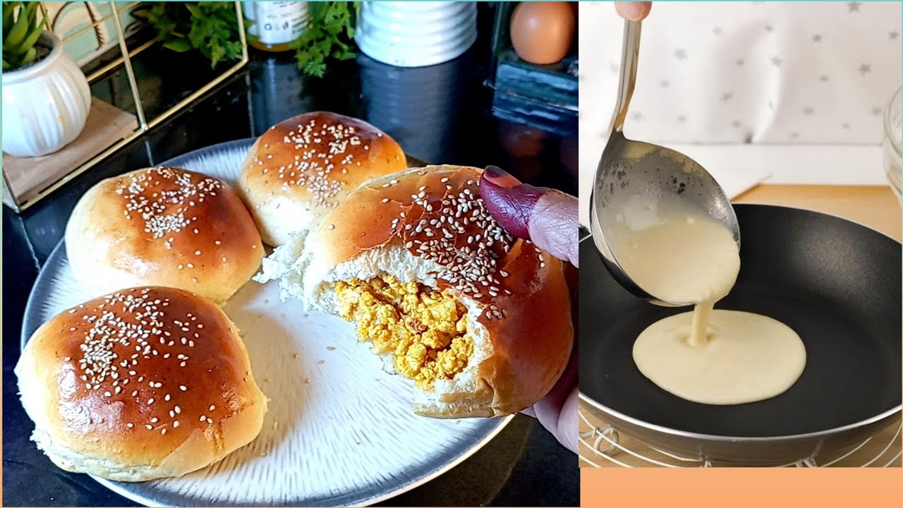 casho fudud 😋bread buns recipe