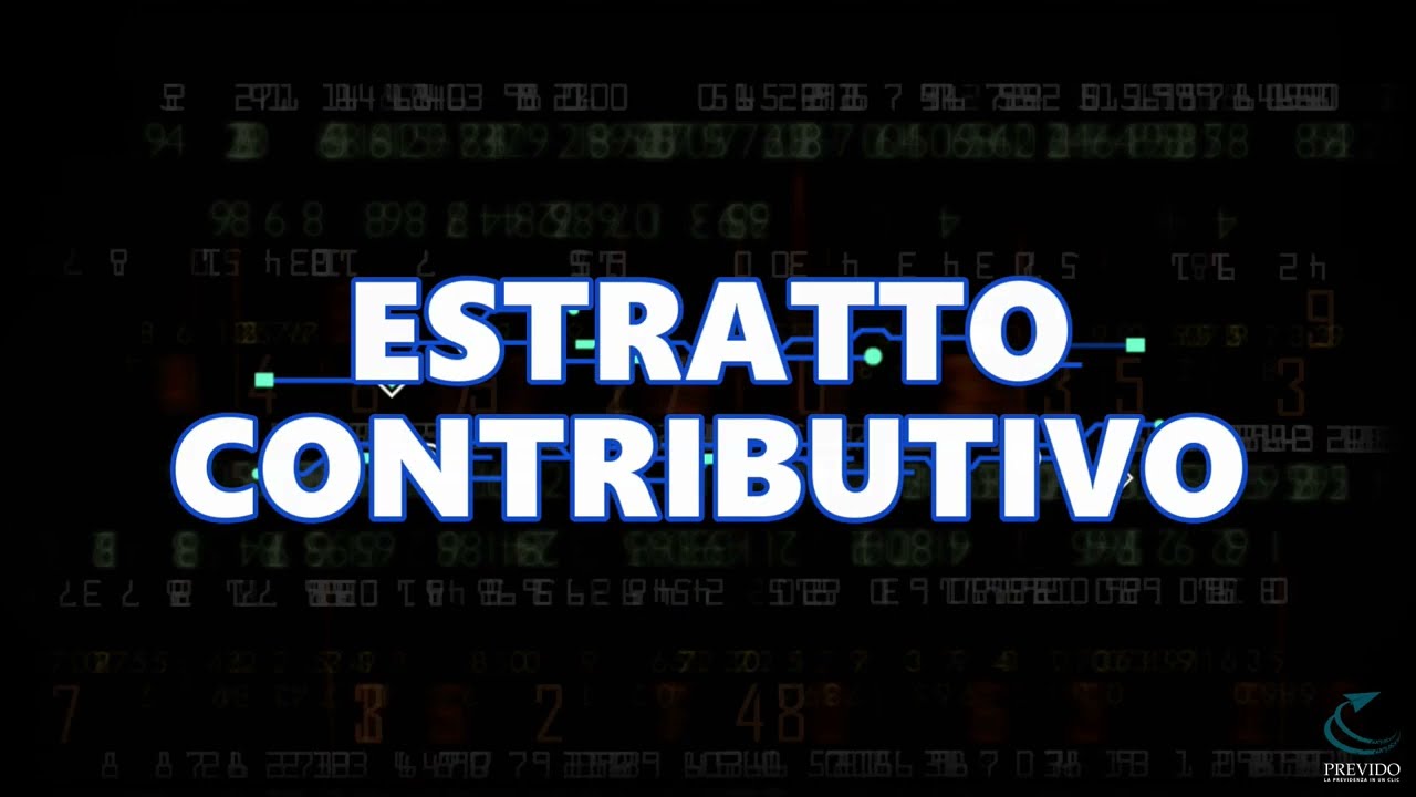 ESTRATTO, DIRITTO e CALCOLO PENSIONE (Prevido Tutorial)