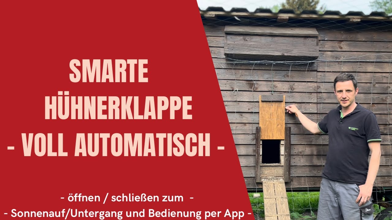 #29 Automatische HühnerKlappe - Smart Home — Bausatz -- automatic chicken door per APP / WIFI