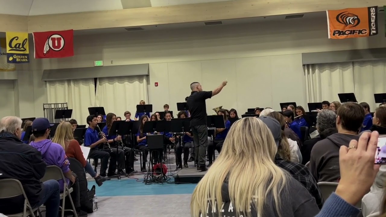 Temecula Middle School Symphonic Band Fall Concert 2022