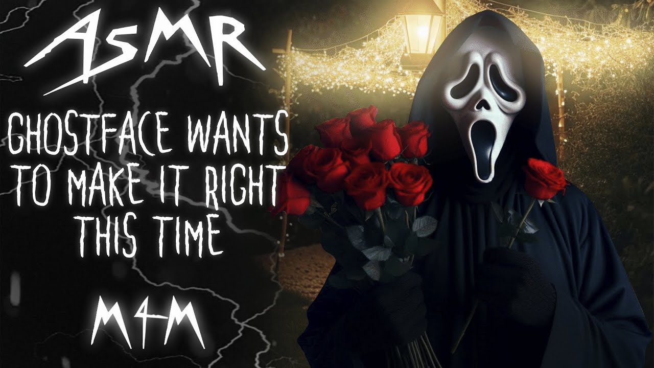 ASMR M4M | Ghostface извиняется [спецвыпуск к Хэллоуину]