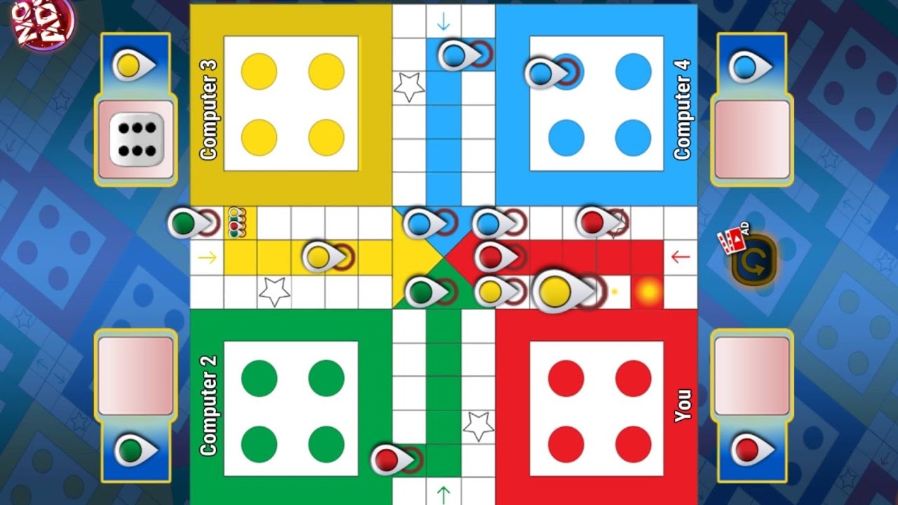 4 Players Ludo King Battle 👑 | No Mercy Game PlayLudo King Pro Level Match 🔥 | 100% Focus