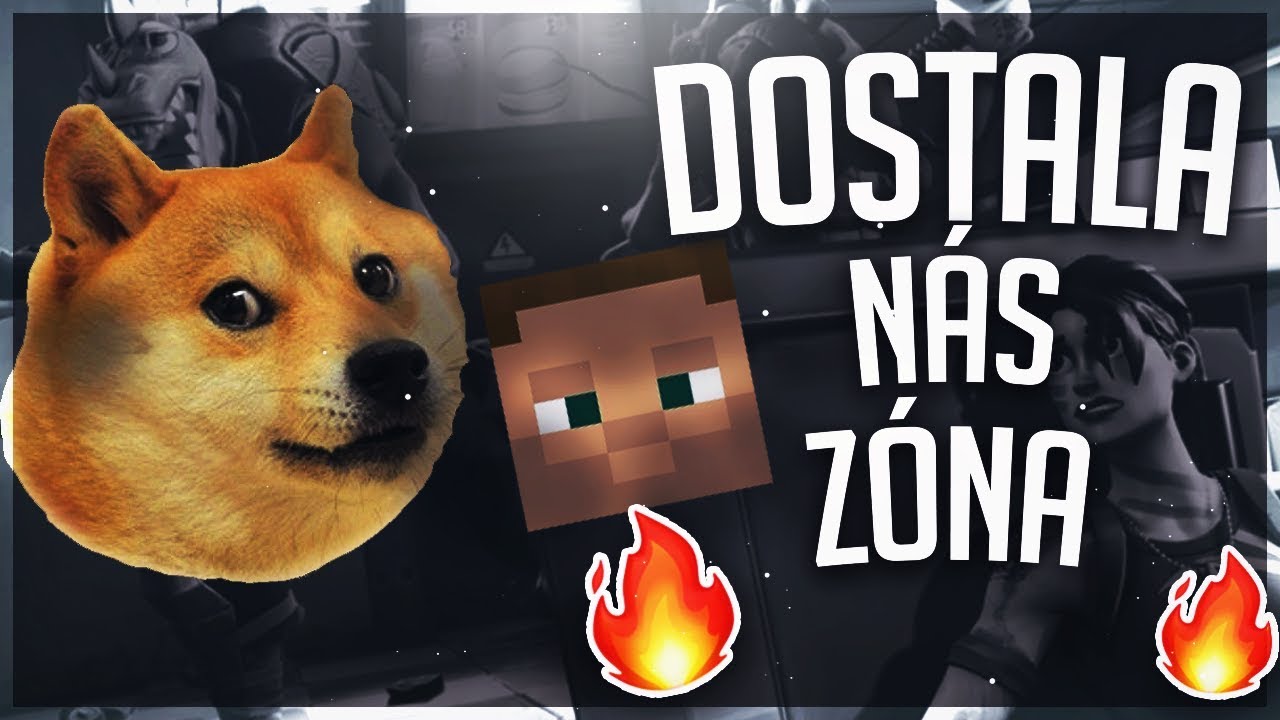 DOSTALA NÁS ZÓNA ?! - FORTNITE /W GEJMR