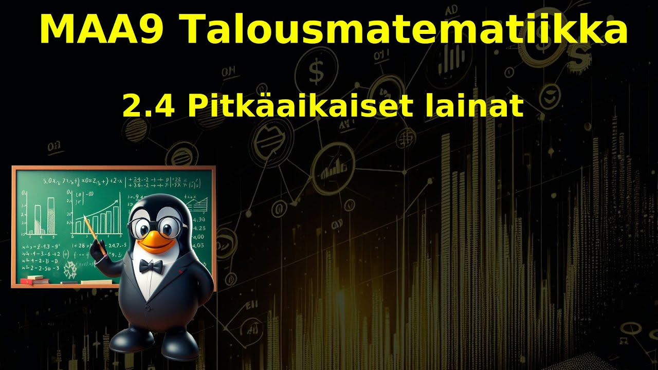 MAA9 2.4 Pitk&auml;aikaiset lainat