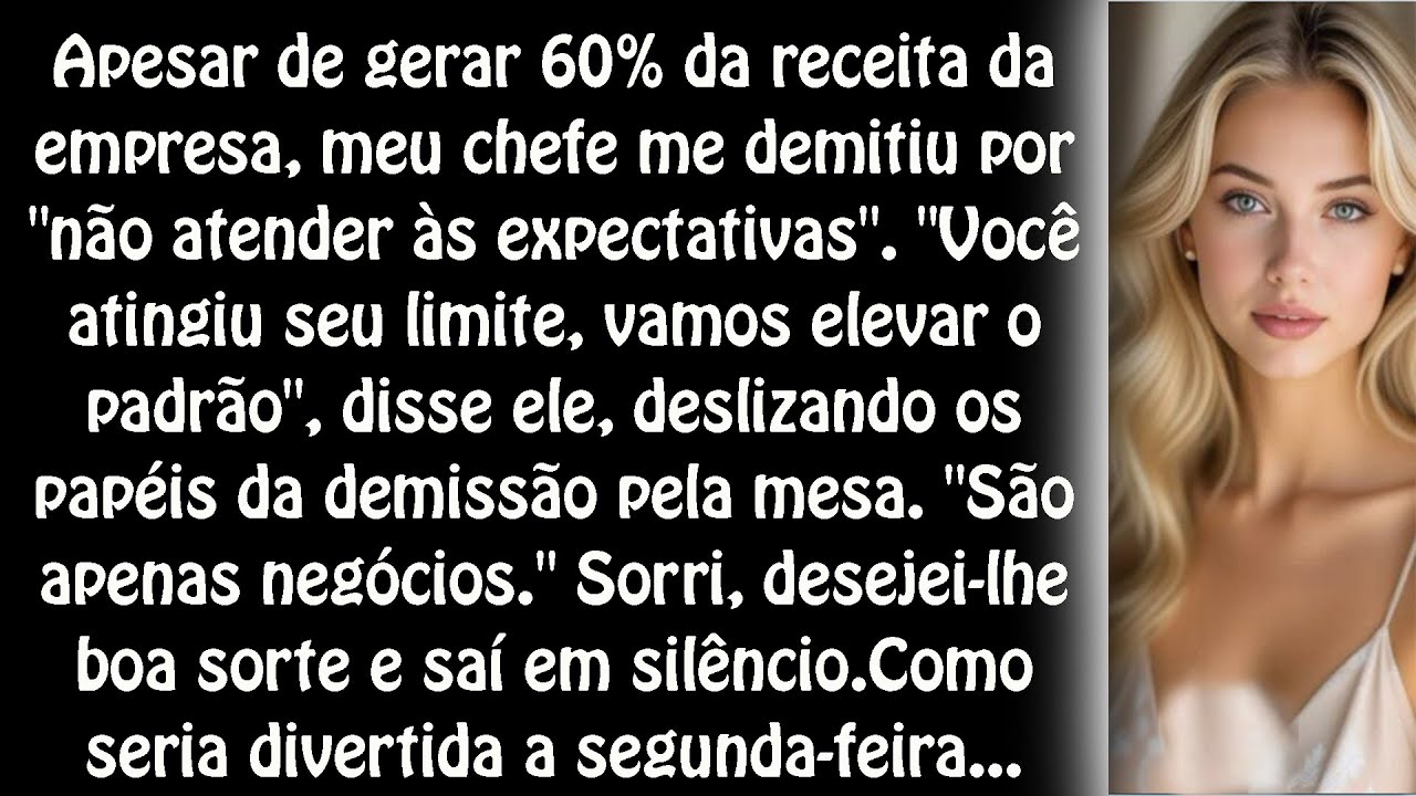 Meu chefe me demitiu por 