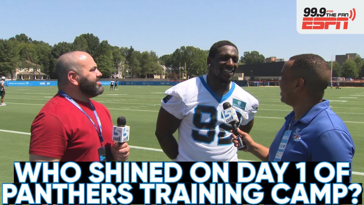 Carolina Panthers start 2025 training camp:Tershawn Wharton exclusive interview