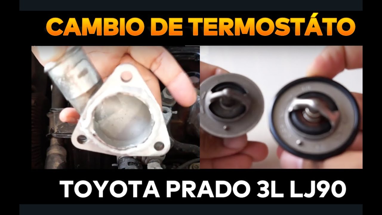Cambio de termostato FÁCIL!! Toyota Prado LJ90