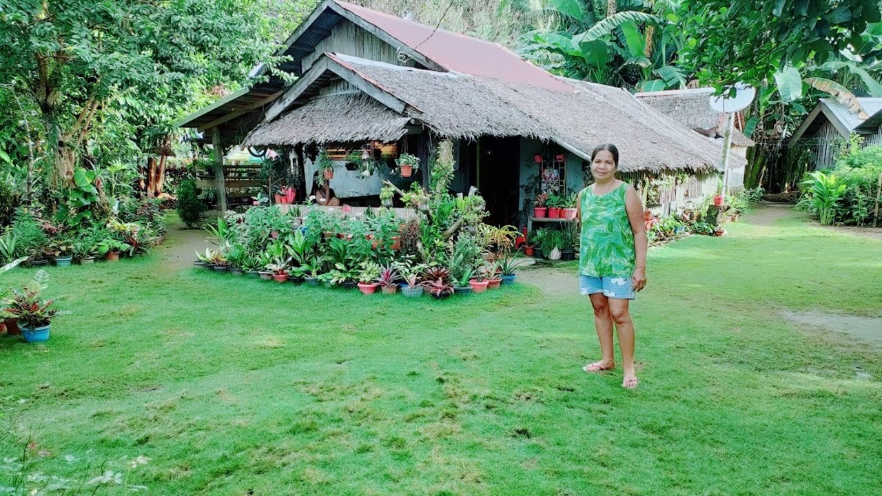 ANG MALINIS MAALIWALAS NA GARDEN NI NANAY//STYLE SA AYOS NG MGA HALAMAN//GARDEN IDEA