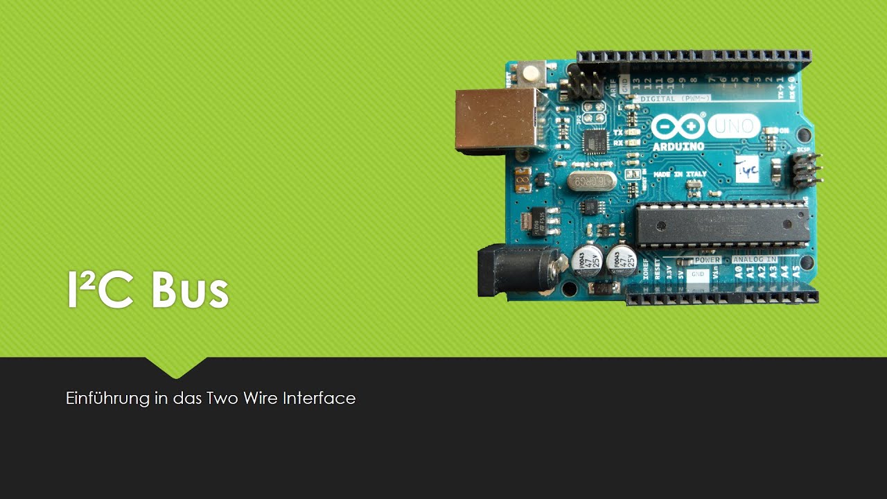 I2C Bus - Einf&uuml;hrung in das Two-Wire-Interface