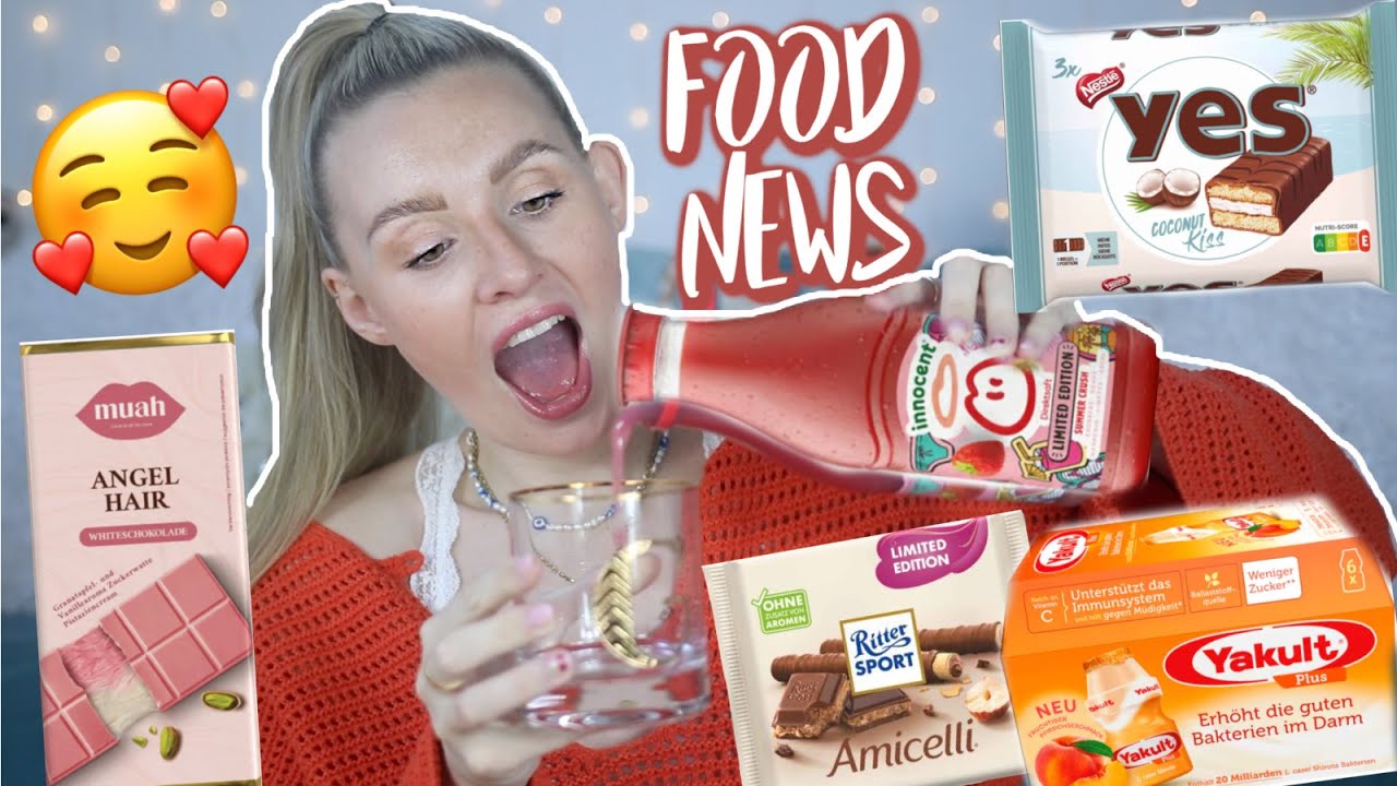 Noch mehr LECKERE FOOD NEWS, oder etwa nicht?😋 Angel Hair 🍫, Rittersport Amicelli, Yakult Peach