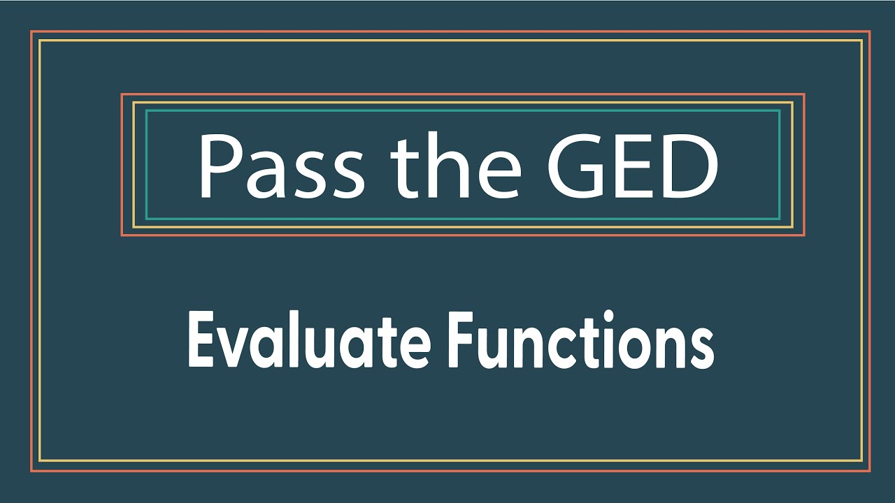 Evaluating Functions
