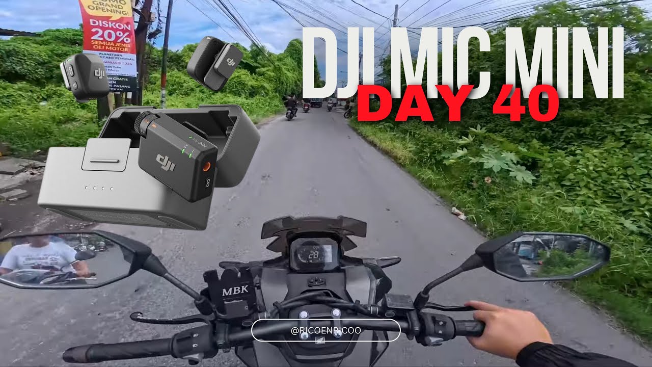 Dji mic mini for motovlog