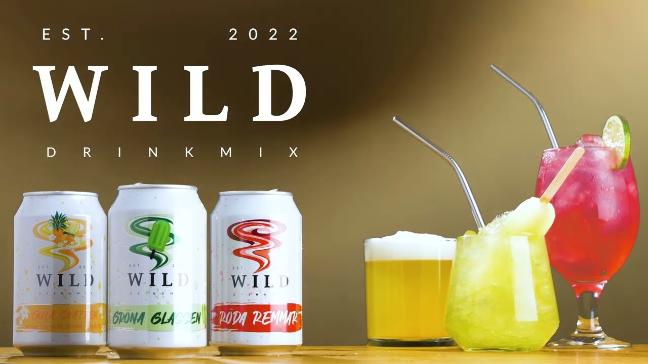 Wild Drinkmix - Enkla drink mixar f&ouml;r alla &aring;ldrar