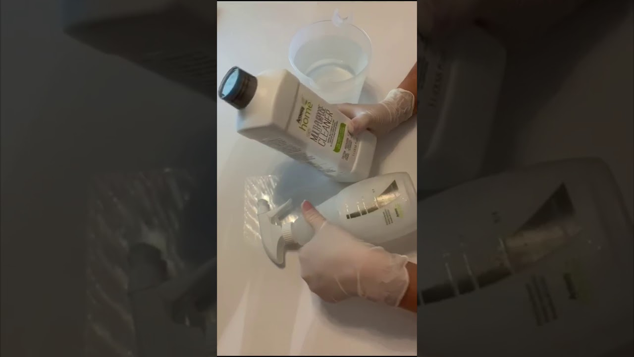 Multi Purpose Amway Home Cleaner, How to Dilute it?