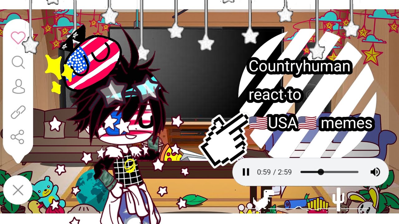 Countryhumans React To USA Again - ✮