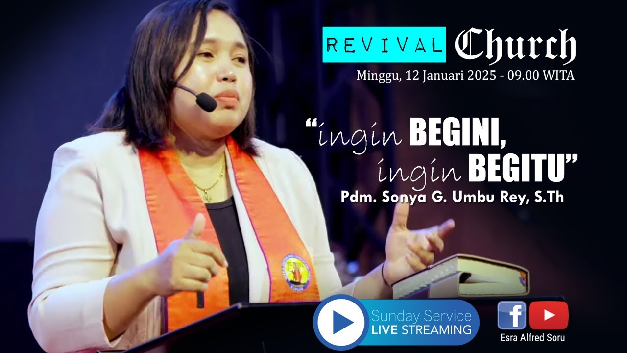 IBADAH RAYA GKIN REVIVAL | MINGGU 12 JAN 2025  | 