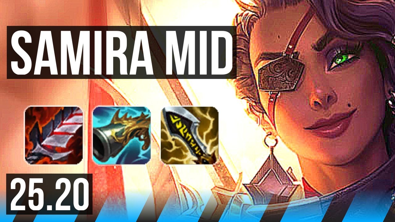 SAMIRA vs ZED (MID) | Legendary | EUW Diamond | 25.20