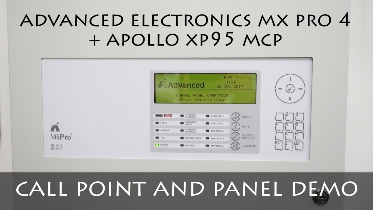 TESTING ADVANCED ELECTRONICS MX4 PANEL | APOLLO MCP | FIRE ALARM DEMO