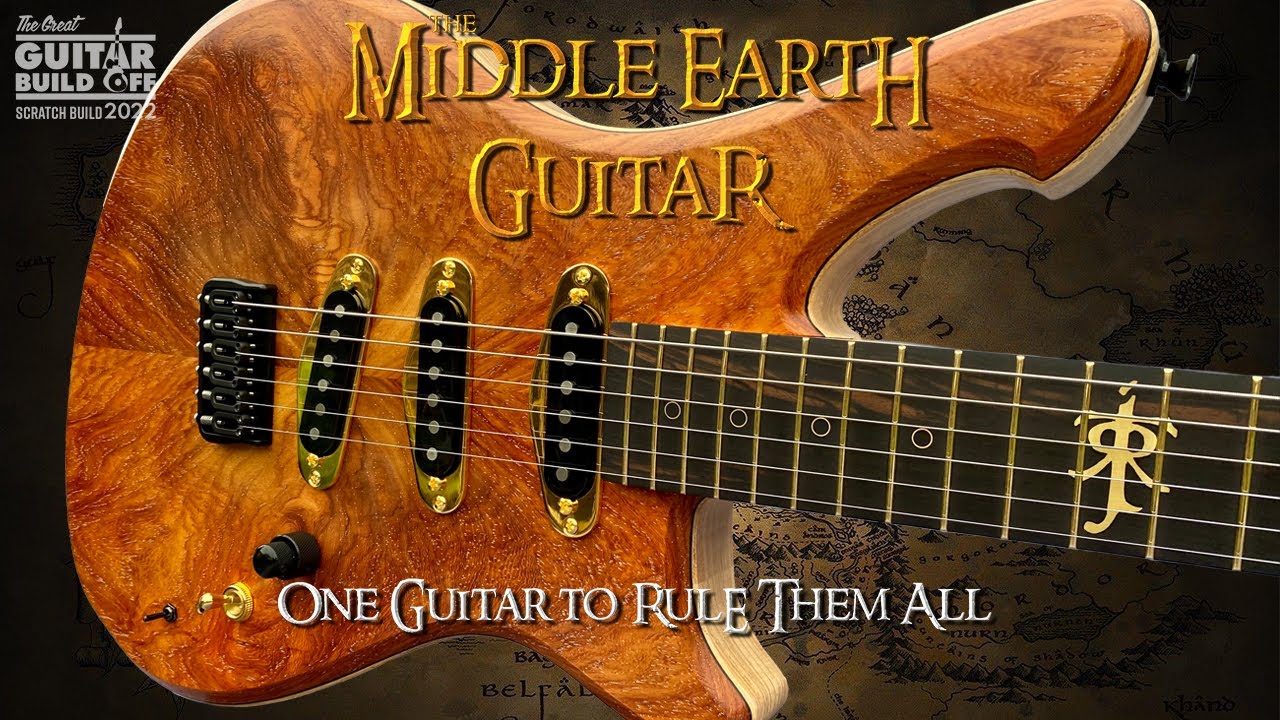The Middle Earth Guitar - One Guitar To Rule Them All | The Great Guitar Build Off 2022
