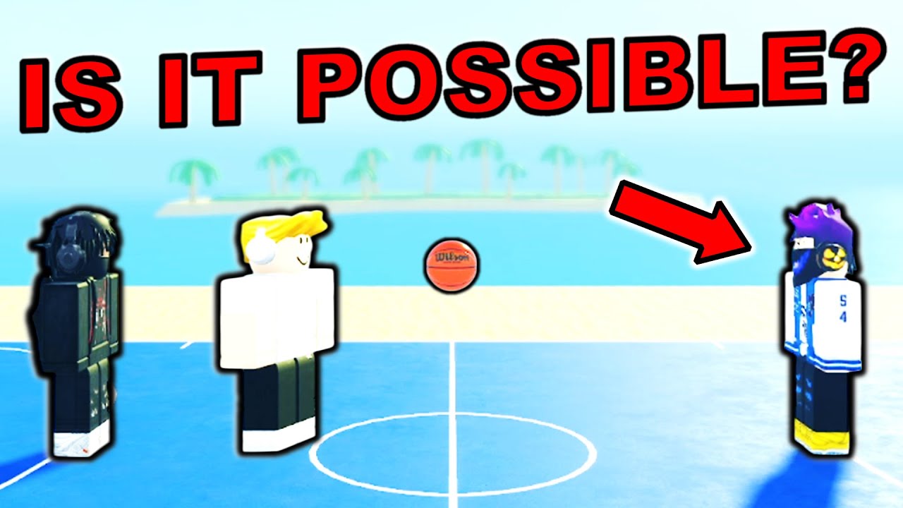 Can I Win a 2V1 in Roblox 2D BASKETBALL?