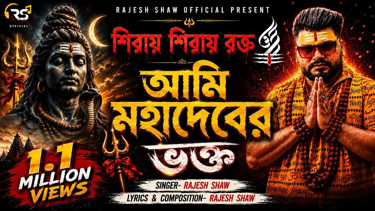 SHIRAI SHIRAI RAKTO AMI MAHADEBER BHAKTO | BHOLEBABA SONG | RAJESH SHAW OFFICIAL SONG |