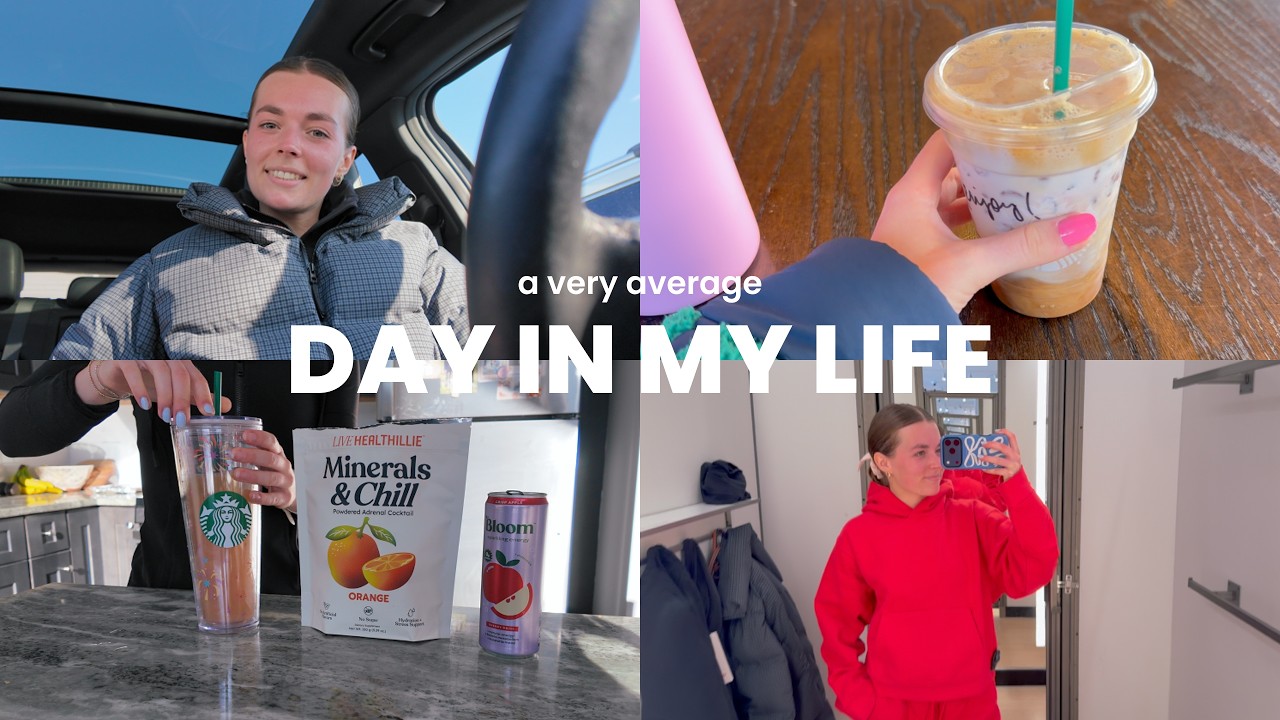 SPEND THE DAY WITH ME! (except it does't go as planned) soulcycle, nails, working from starbucks