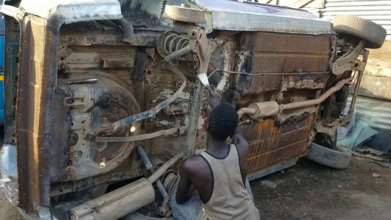 Opel Astra F RESTORATION.  PART 2. RaySauto Rehab. KOKOMPE