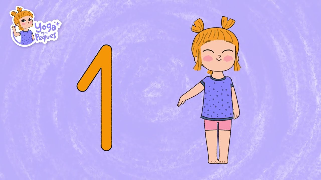 ✌️ Los N&Uacute;MEROS con posturas de yoga✌️ | Yoga para Peques | Yoga para ni&ntilde;os