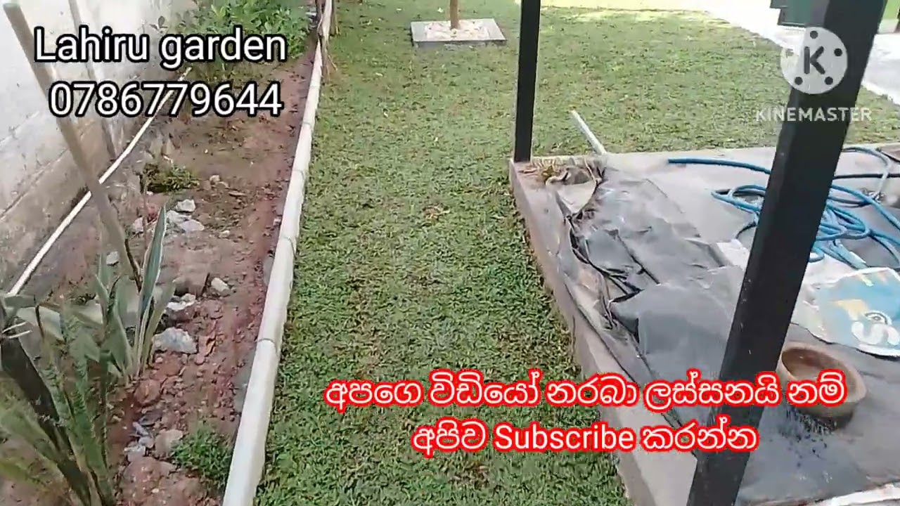 Lahiru garden #gardenservis #interlogpaving #flowerbed #grass #gardendesing #gewathualankaranaya 