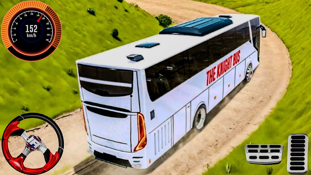 Indian Coach Bus Driving Games|| Bus Drops On The Way! Android Gameplay #3#busgames