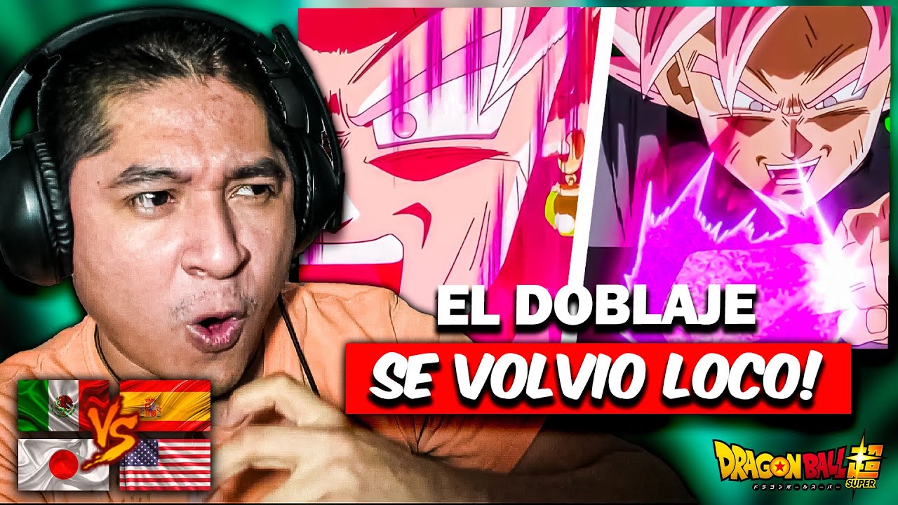 Ahora sí superaron al original: Black crea una GUADAÑA🆚Vegeta | Comparación de DOBLAJE