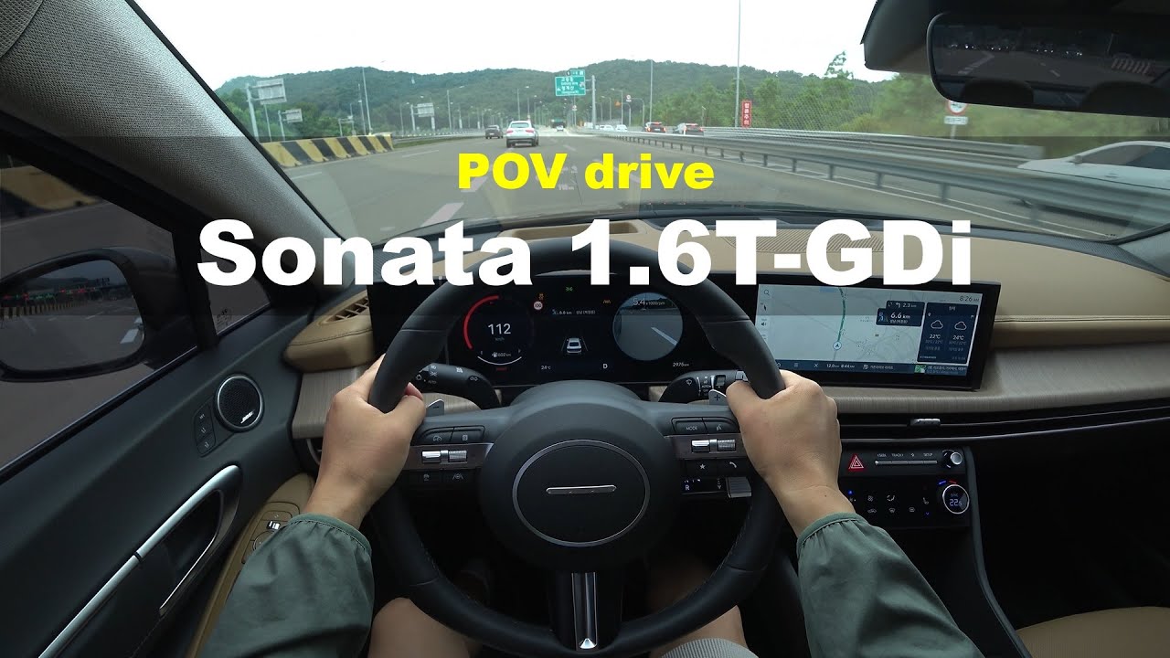 2023 Hyundai Sonata 1.6 T-GDi FWD POV drive