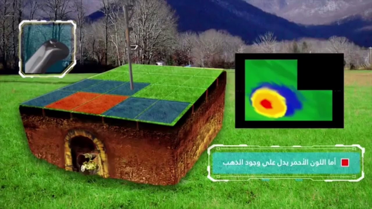 طريقه تشغيل جهاز كشف الذهب والدفائن جريت 5000