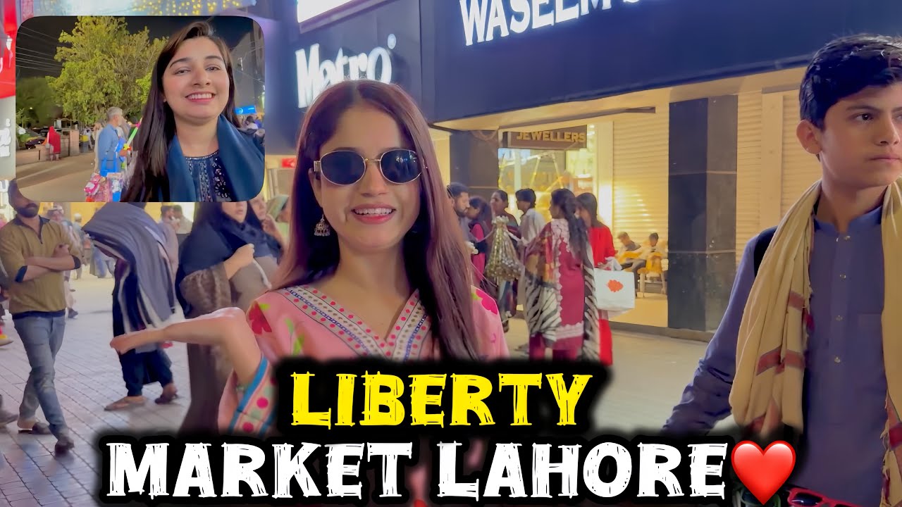 Liberty Market Lahore Shopping Vlog ❤️ #atiqagazalkiduniya 