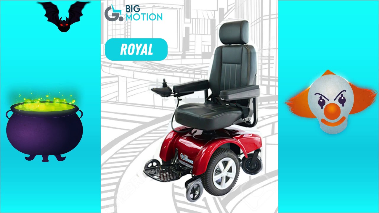 Bigmotion Sillas de Ruedas Electricas Halloween