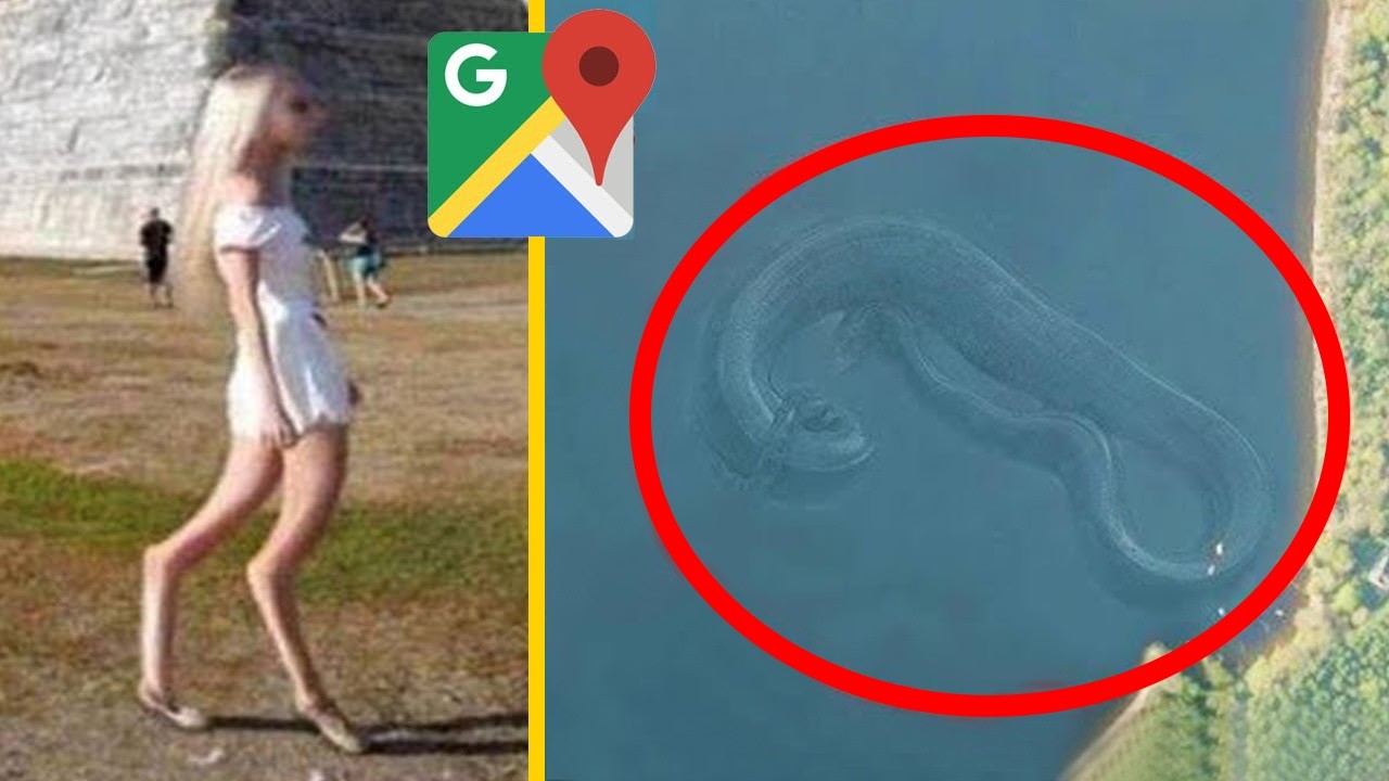 50 Najstraszniejszych rzeczy uchwyconych na mapach Google